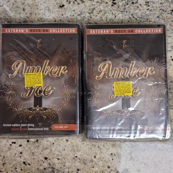 Esteban's Rock On Collection Guitar Lessons NEW 1-10 Amber Ice - Picture 7 of 8